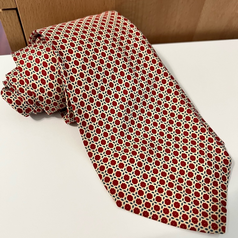 Personality Milano for TRILLION Palm Beach Silk Tie Necktie